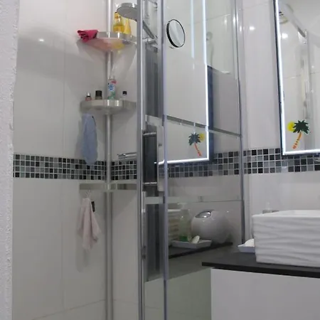 Tres Beau 2 Pieces Climatise Tout Equipe Avec Vue Mer Et Garage Apartment *